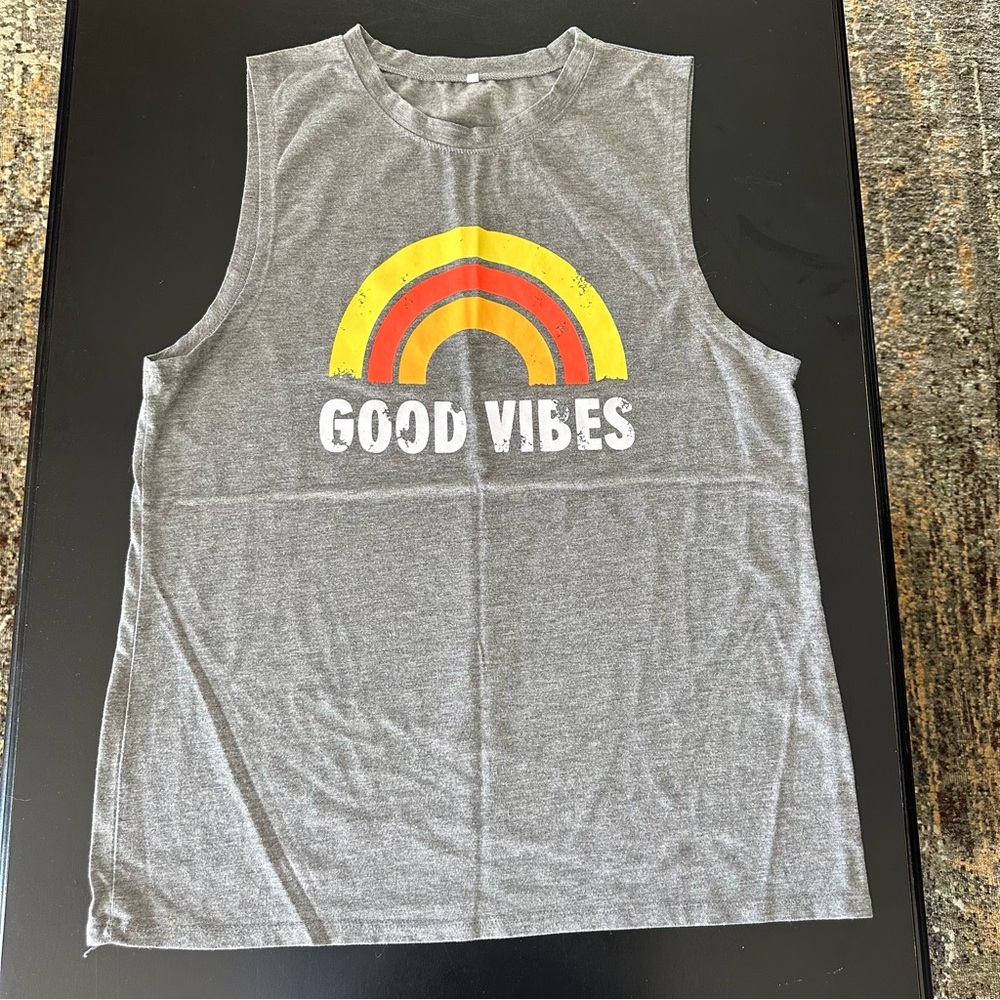 Women’s tank top XL “Good Vibes”